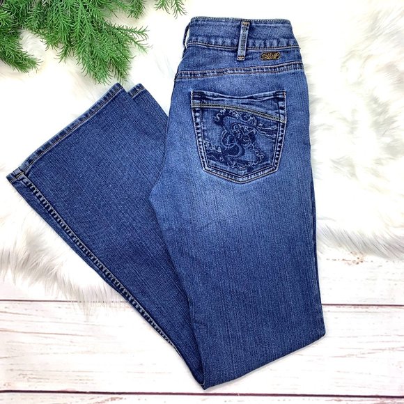 Silver Jeans Denim - 👖|•SILVER•| Suki Pretty Blue Design👖